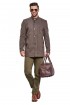 Men Coat Olive Color