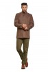 Men Coat Walnut Color