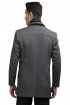 Men Coat Steel Color