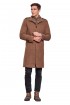 Men Coat Biscuit Color