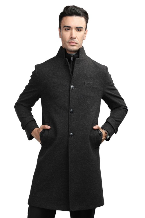 Men Coat Anthra Color