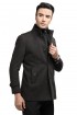 Men Coat Coffee Color