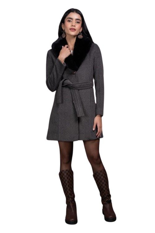 Women Coat Ash