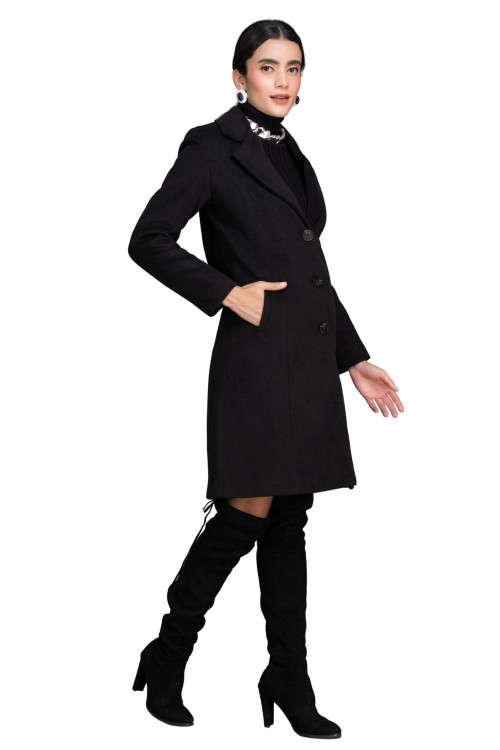 Women Coat Black