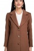 Women Coat Chestnut