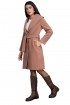 Women Coat Nude beige