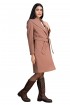 Women Coat Nude beige