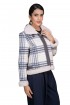 Women Jacket Cream blue