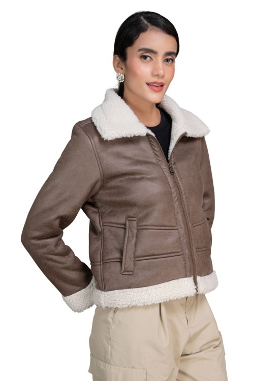 Women Jacket Mud