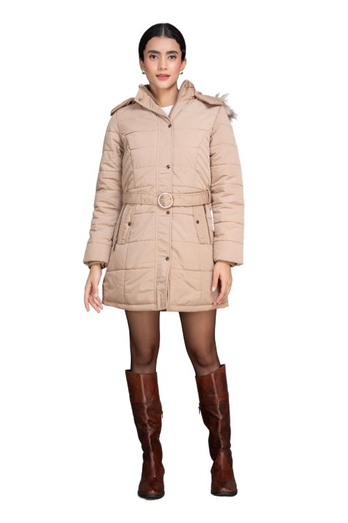 Women Jacket Beige